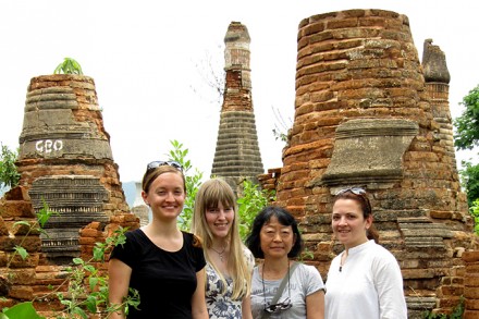 Diese Wettstein-Teammitglieder waren in Myanmar.