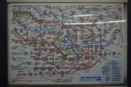 U-Bahnnetz Tokios: Wie soll man sich in Japan auch zurechtfinden?!