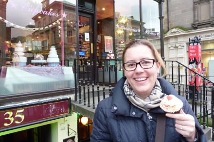 Ich und mein Fairy Cake in Edinburgh