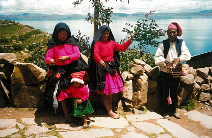 Ile de Taquilé sur le lac Titicaca