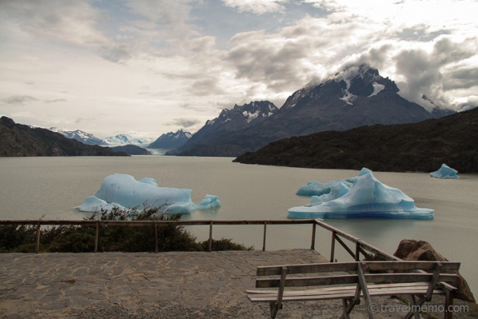 Eisberge Lake Grey, Torres del Paine Nationalpark
