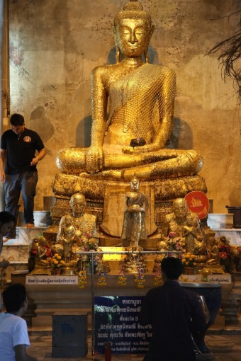 Buddha im Wat Bang Kung Tempel