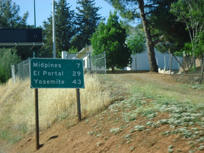 Unsere nächsten Ziele: El Portal und Yosemite