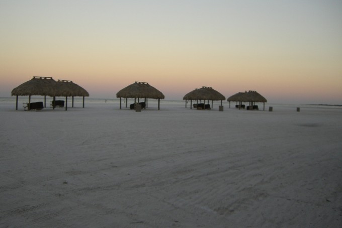 Lever du soleil à la plage de Marco Island