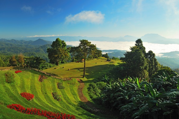 Der Huai Nam Dang Nationalpark in Chiang Mai