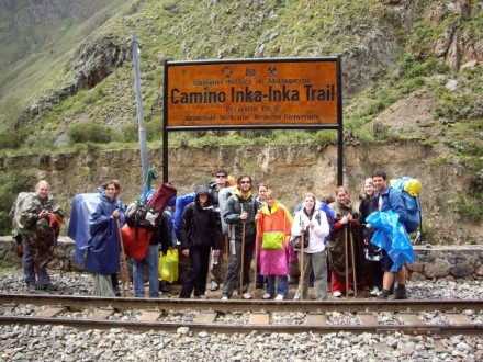 Start des Inca Trails