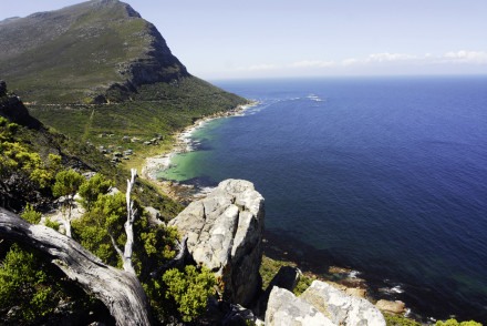 Ein Küstenabschnitt von Cape Town