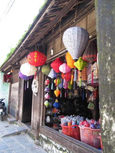 Seidenlaternen-Shop in Hoi An