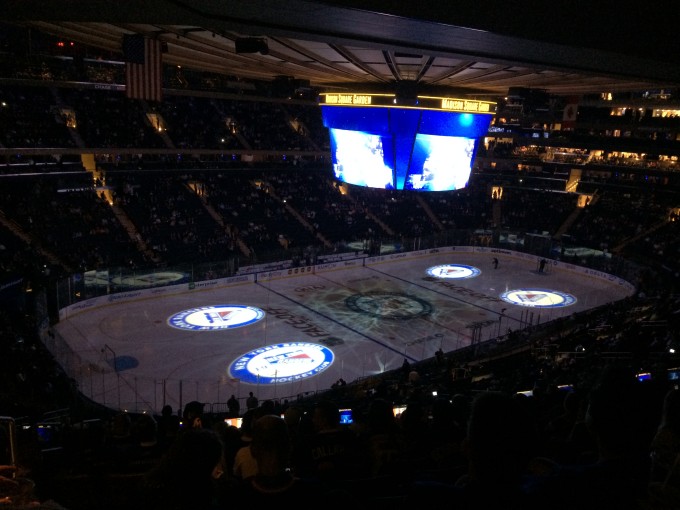 «Let's go Rangers!» im Madison Square Garden