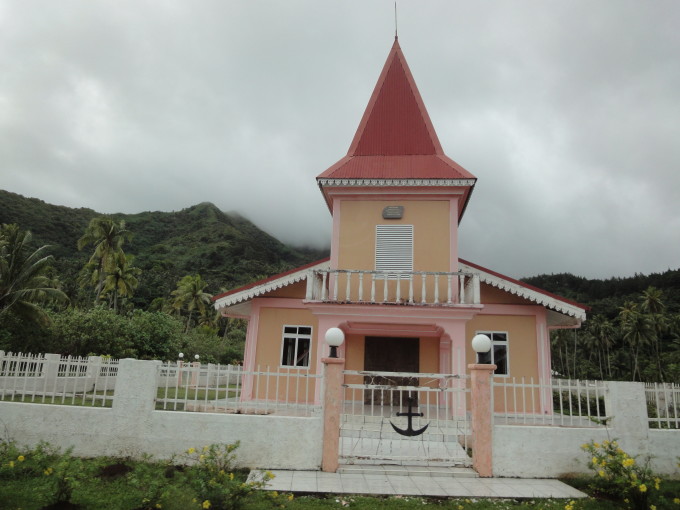 Dorfkirche auf Raiatea