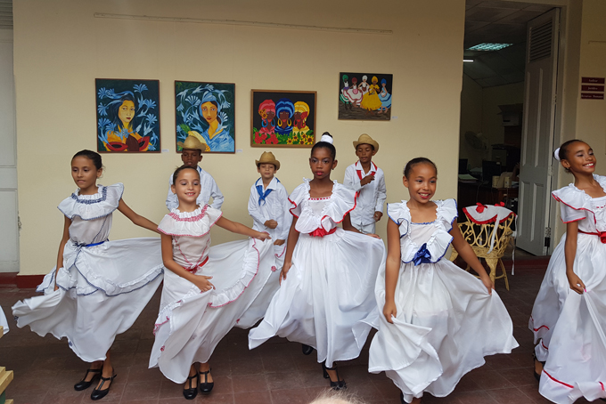 Représentation de danses à Cienfuegos