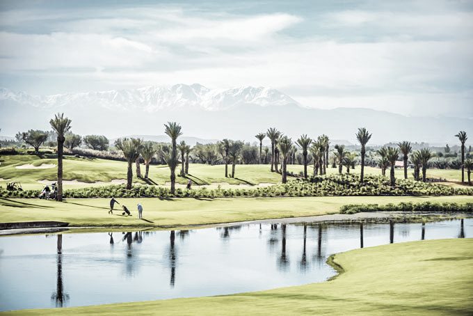 Golfplatz im Fairmont Royal Palm, Marrakesch