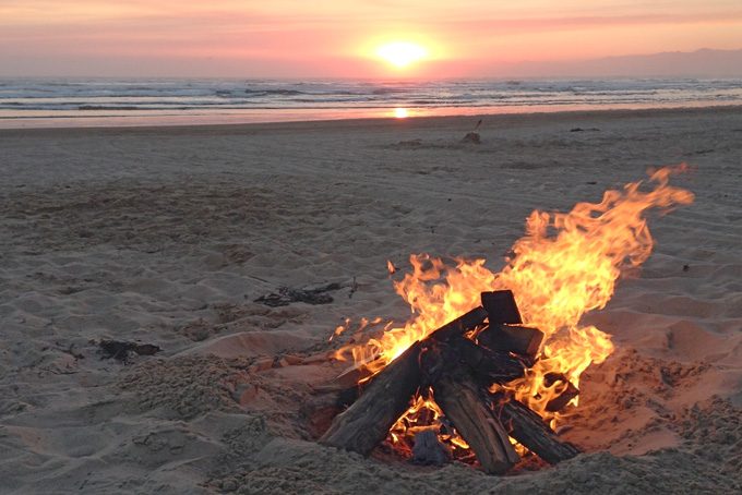 Bonfire, Pismo Beach