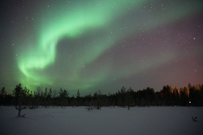 Magie hivernale en Laponie