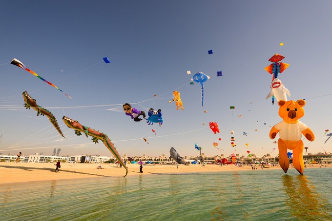 Festival de cerf-volant à Dubaï