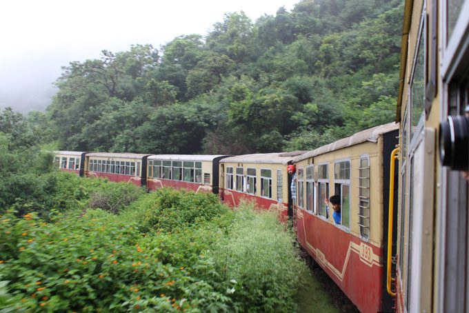 Toy Train von Kalka nach Shimla