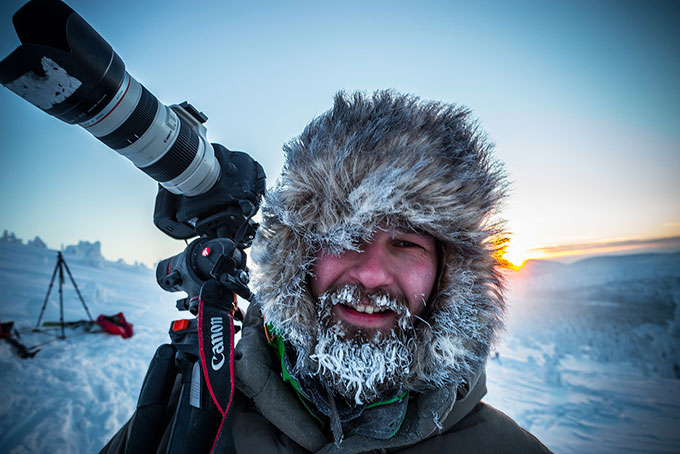 Exklusive Fotosafari nördlich dem Polarkreis in Lappland