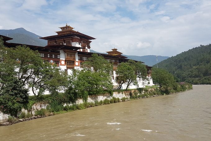 Punakha Dzong – hier finden Krönungen und königliche Hochzeiten statt