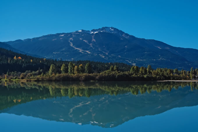 Green Lake en Colombie britannique, Canada
