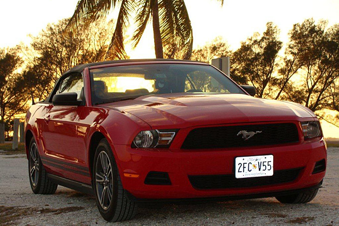 Unser Ford Mustang Cabriolet