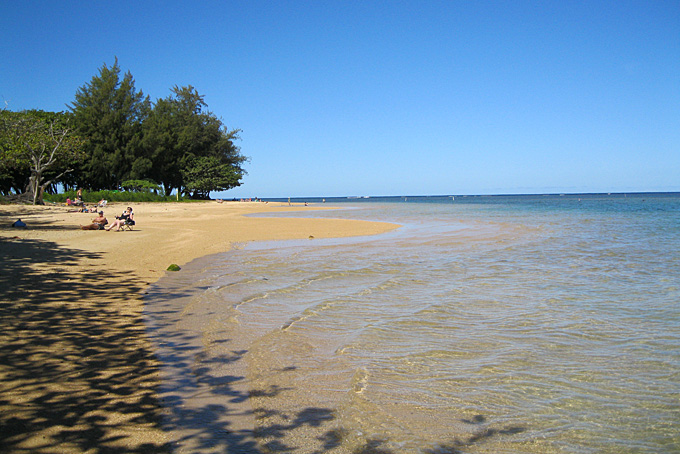 Anini Beach, île de Kauai