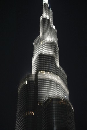 Le bâtiment le plus haut du monde - le Burj Khalifa