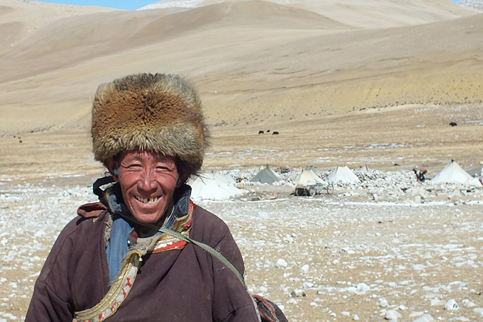Tibetischer Nomade