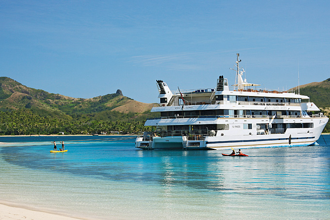 Fiji Princess der Blue Lagoon Cruises