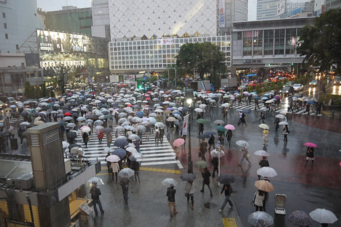 Shibuya - die wohl bekannteste Kreuzung der Welt