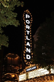 Portland by night