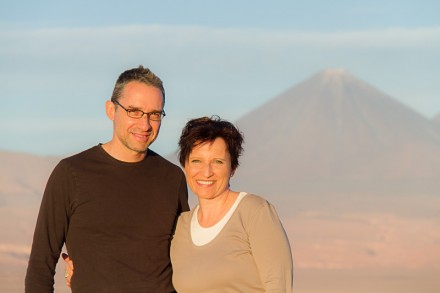Katja Birrer & Walter Schärer in der Atacama-Wüste
