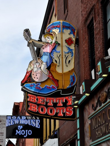 Betty Boots, eines von unzähligen Geschäften für Cowboy-Stiefel