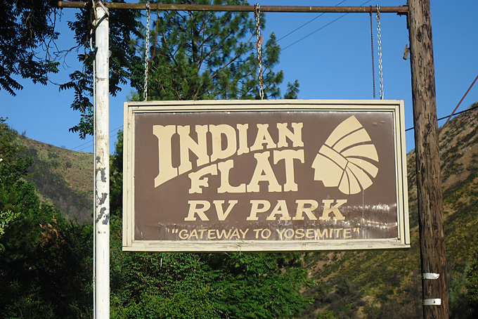 Indian Flat-Campground beim Yosemite NP