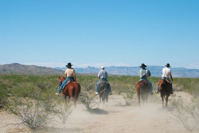 Auf der Stagecoach Trails Ranch