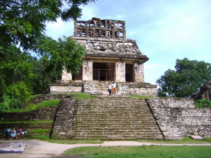 In der Mayastadt Palenque