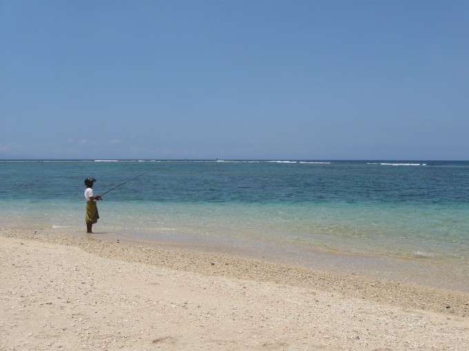 La plage de Senggigi