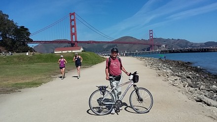 Bike the bridge! San Francisco