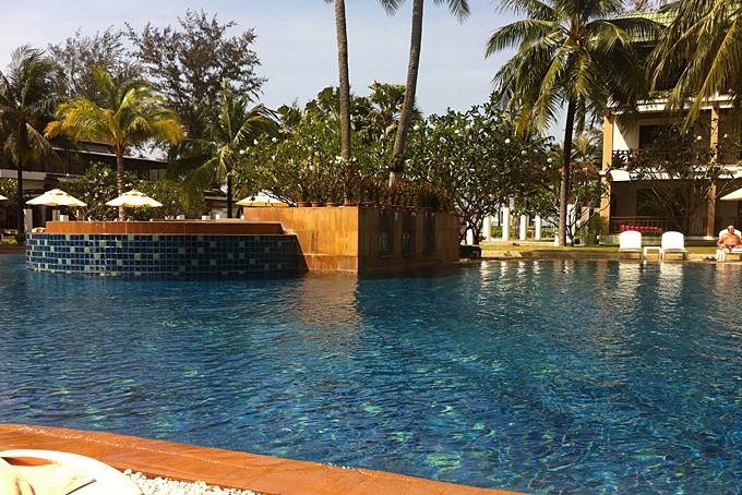 Une des piscine du Katathani Phuket Beach Resort