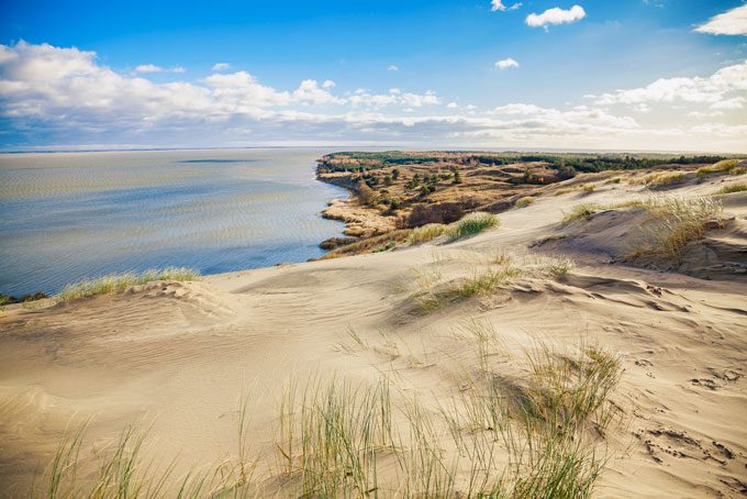 Dune de Parnidis en Lituanie