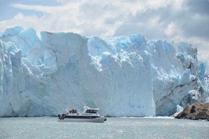 Le Perito Moreno depuis le bateau