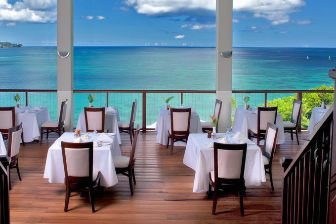 Restaurant Windsong, Calabash Cove Resort & Spa