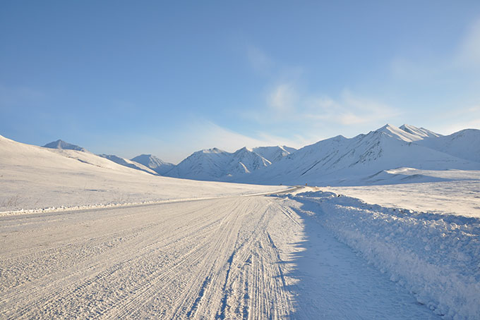 Bilderbuchwinter in Alaska und im Yukon