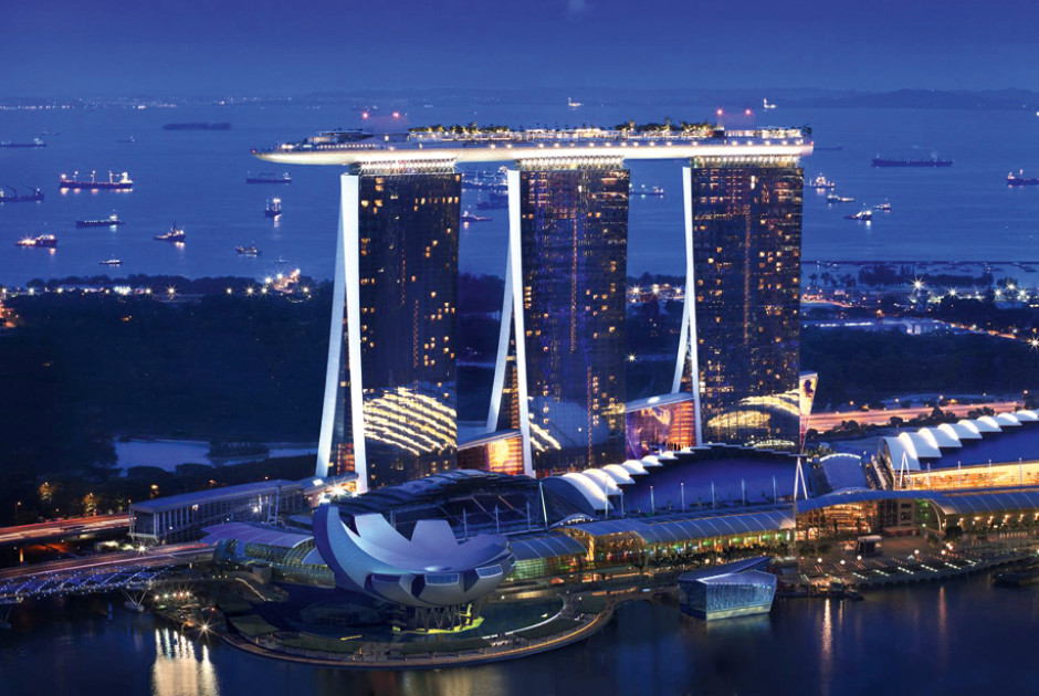 Once in a lifetime – Marina Bay Sands, Singapur