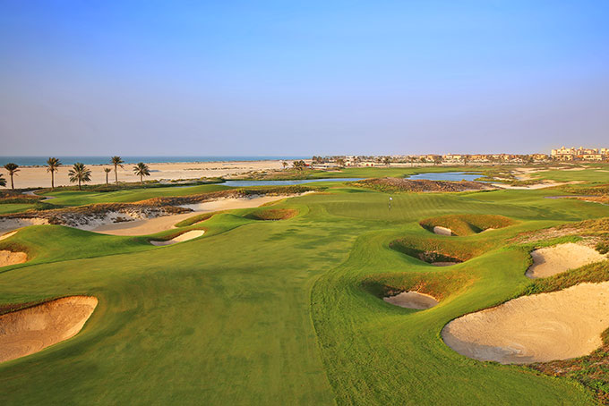 Vereinigte Arabische Emirate Abu Dhabi Saadiyat-Beach-Golf-Club