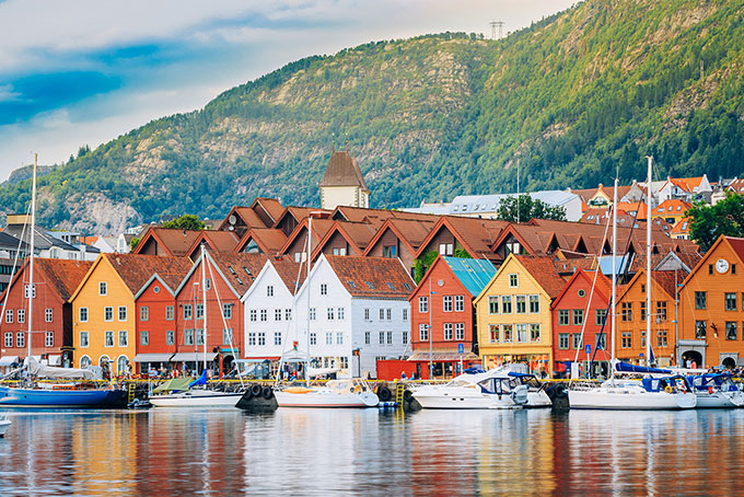 La ville hanséatique de Bergen